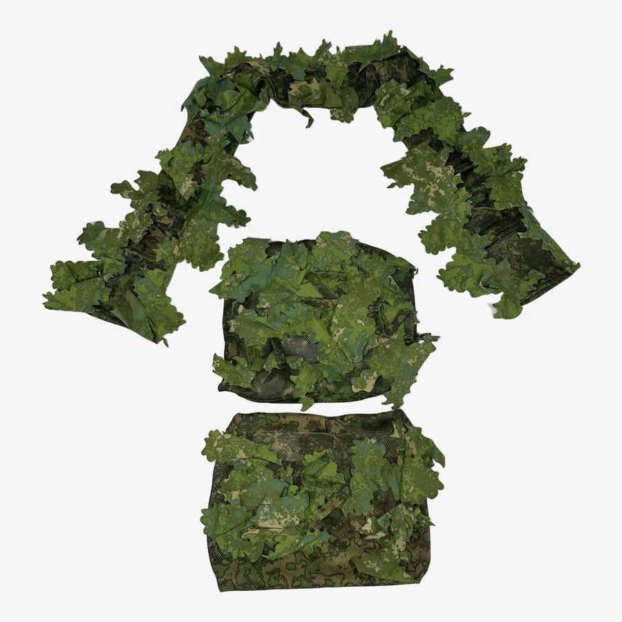 KMCS Chest Rig Cover, featuring a camouflage cover designed to conceal and customize tactical chest rigs.