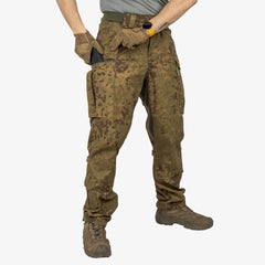 KMCS Field Pants V2, featuring a camouflage design with durable fabric for outdoor use and concealment.
