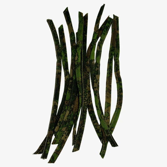 KMCS Dreadlocks, featuring camouflage strands designed to add natural foliage-style concealment to outdoor gear.
