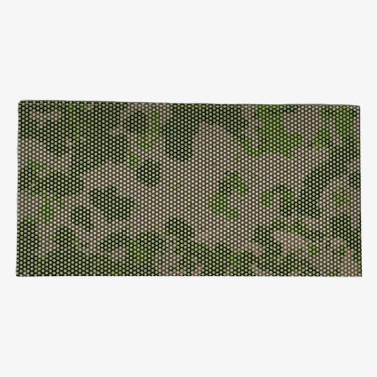 KMCS Google Lens Sticker, featuring a camouflage accessory sticker designed for outdoor gear customization and identification.