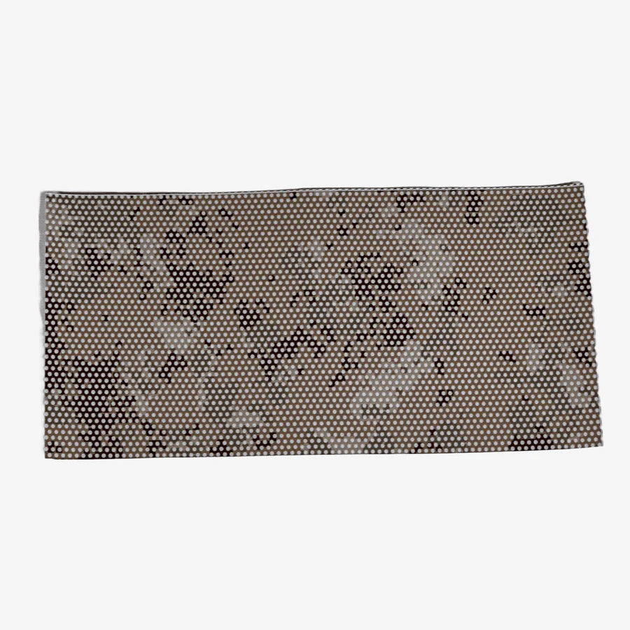 KMCS Google Lens Sticker, featuring a camouflage accessory sticker designed for outdoor gear customization and identification.