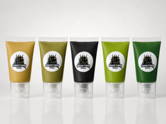camouflage paint, showing a set of camo-colored paints designed for outdoor concealment and gear customization.